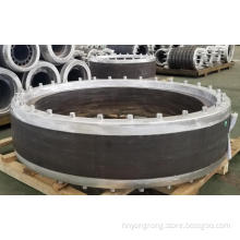 Aluminum rotor casting for large oil equipment